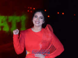 Photos: Bhumi Pednekar snapped promoting her film Durgamati: The Myth