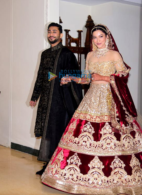 photos celebs snapped at gauahar khan and zaid darbars wedding reception 3