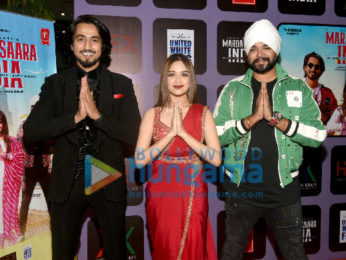 Photos: Celebs snapped at the launch of T-Series song 'Marda Saara India'