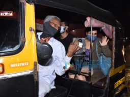 Photos: Fatima Sana Shaikh snapped taking an auto rickshaw ride