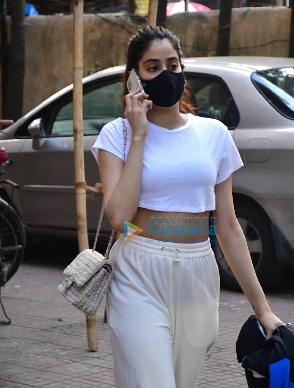 Photos: Janhvi Kapoor spotted at Pilates
