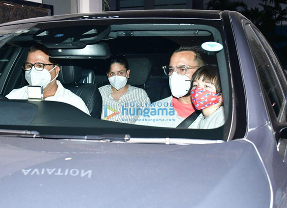 photos kareena kapoor khan saif ali khan and taimur ali khan snapped at private airport 1
