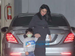 Photos: Kareena Kapoor Khan, Taimur Ali Khan and others snapped at Babita Kapoor’s house