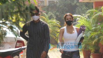 Photos: Malaika Arora spotted at Diva Yoga Studio in Bandra
