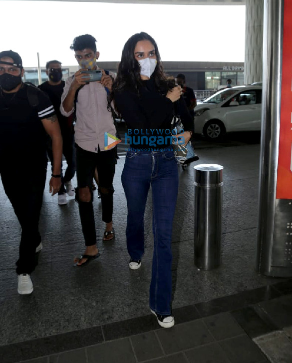 photos nora fatehi radhika madan and others snapped at the airport5