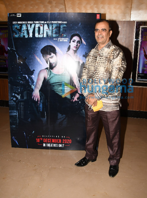 photos premiere of lucky nadiadwala morani productions and d t productions pvt ltd film sayonee 13