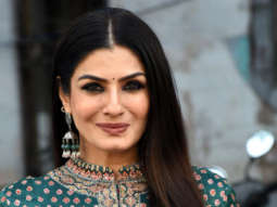 Photos: Raveena Tandon snapped on sets of KBC