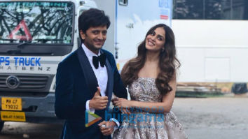 Photos: Riteish Deshmukh, Genelia D’Souza and Govinda at the shoot for Indian Pro Music League