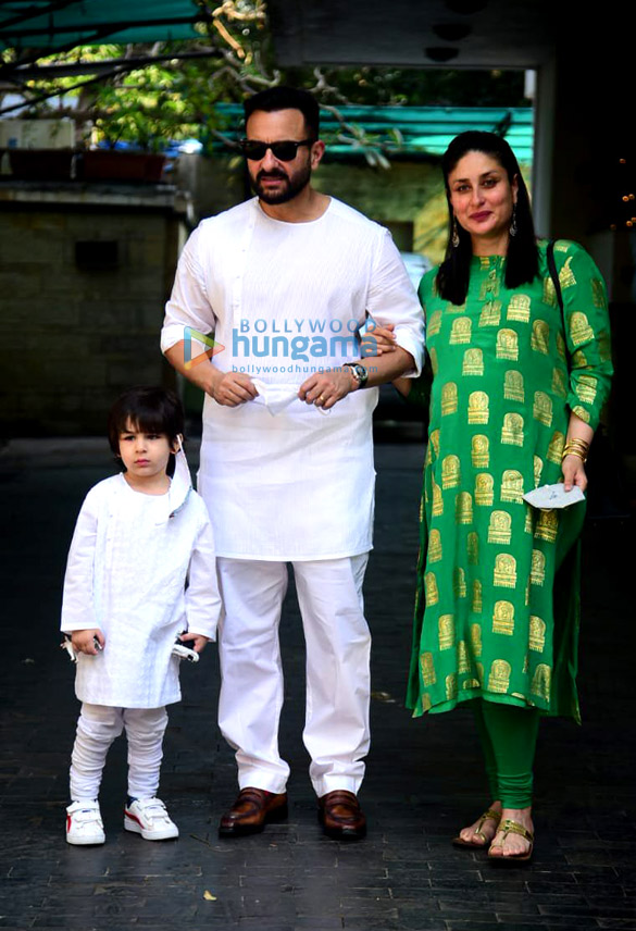 photos saif ali khan kareena kapoor khan taimur ali khan and others snapped at annual christmas lunch at kapoor residence 3