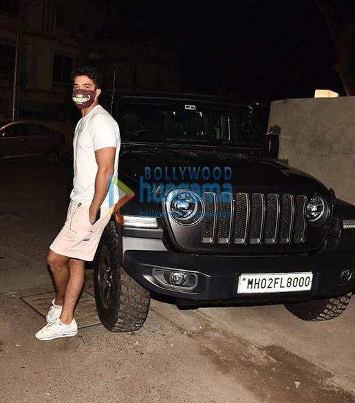 Photos: Saqib Saleem snapped riding his new jeep in Bandra Photos: Saqib Saleem snapped riding his new jeep in Bandra