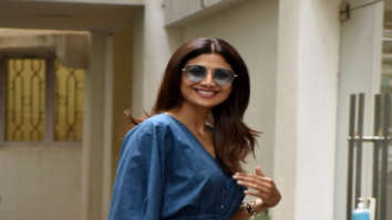 Photos: Shilpa Shetty snapped at dubbing studio in Juhu