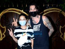Photos: Sunny Leone spotted with husband Daniel Weber at Myra spa in Juhu
