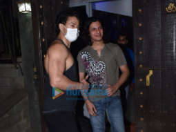 Photos: Tiger Shroff spotted outside a dubbing studio in Juhu