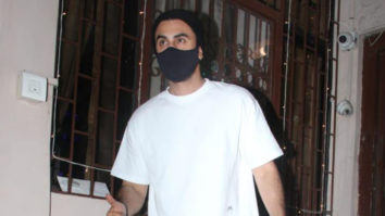 Ranbir Kapoor Snapped At Dubbing Studio Bandra