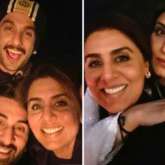 Ranveer Singh, Ranbir Kapoor pose together for a selfie with Neetu Kapoor