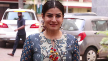 Raveena Tandon snapped at Bandra