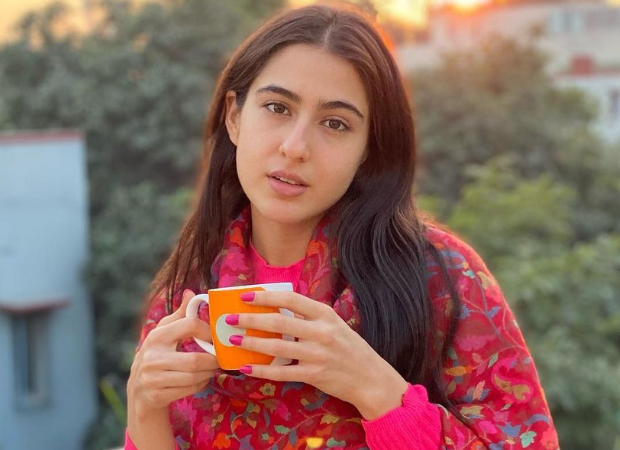 Sara Ali Khan shares no-makeup picture while enjoying hot cup of tea 