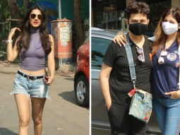 Sonal Chauhan, Dabboo Ratnani & Manisha Ratnani spotted at Starbucks Cafe Juhu