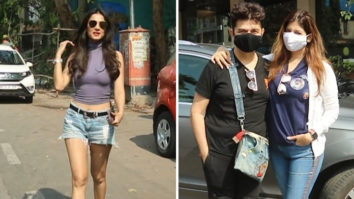 Sonal Chauhan, Dabboo Ratnani & Manisha Ratnani spotted at Starbucks Cafe Juhu