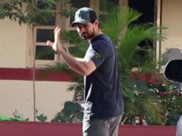 Sooraj Pancholi spotted at Gym Bandra