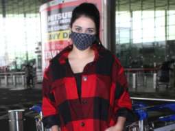 Warina Hussain spotted at Airport