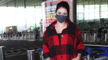 Warina Hussain spotted at Airport
