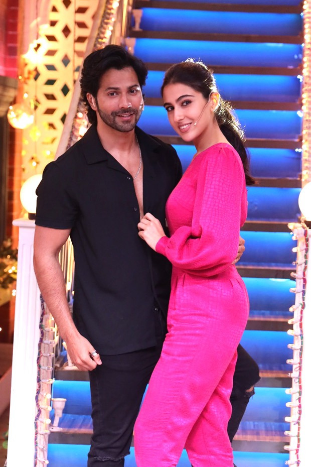 The Kapil Sharma Show Varun Dhawan and Sara Ali Khan reveal their hilarious first encounter