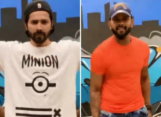Varun Dhawan grooves to the beats of 'Husnn Hai Suhaana' from Coolie No. 1 with Suresh Mukund of KING's United fame Varun Dhawan grooves to the beats of 'Husnn Hai Suhaana' from Coolie No. 1 with Suresh Mukund of KING's United fame