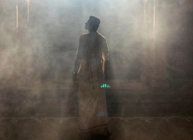 Abhimanyu Dassani shares a working still from his upcoming film Meenakshi Sundareshwar