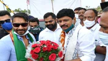 Ajay Devgn participates in tree plantation drive; 5000 saplings were planted as a part of Green India Initiative