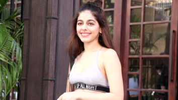 Alaya F spotted at a dance class in Bandra