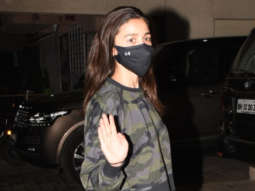 Alia Bhatt spotted at Sanjay Leela Bhansali’s house Juhu