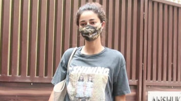 Ananya Panday spotted at Yoga class Bandra