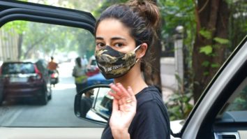Ananya Panday spotted at yoga classes Bandra