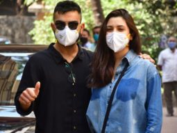 Anushka Sharma and Virat Kohli make their first appearance since the birth of their daughter