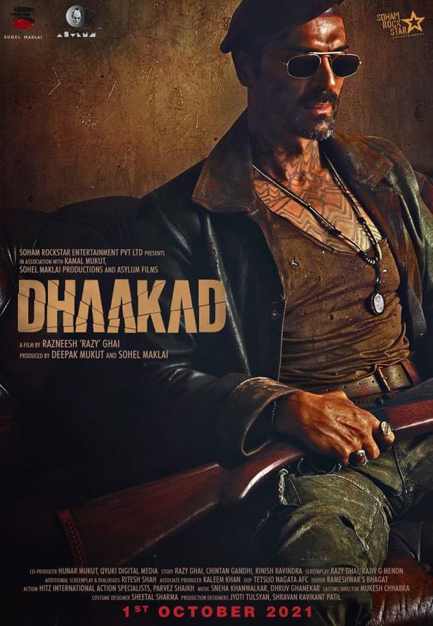 Arjun Rampal looks dapper as a villain in a never seen before avatar in Kangana Ranaut starrer Dhaakad