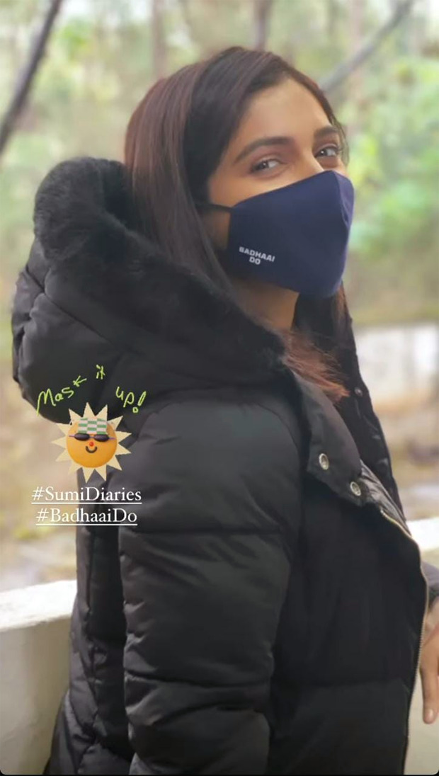 Bhumi Pednekar gets tested for COVID-19 on the sets of Badhaai Do, watch video