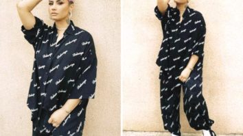 Demi Lovato nails the art of comfort and chic in Balenciaga outfit, flaunts her pink pixie cut