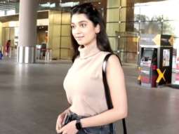 Digangana Suryavanshi spotted at Airport