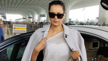 Kangana Ranaut spotted at airport departure