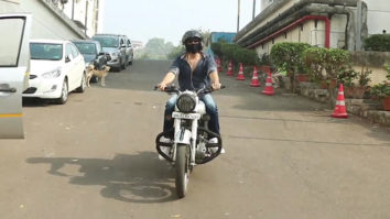 Kartik Aaryan spotted in Filmcity for his shoot