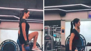 Katrina Kaif kickstarts her day by lifting weights and sweating it out in the gym 