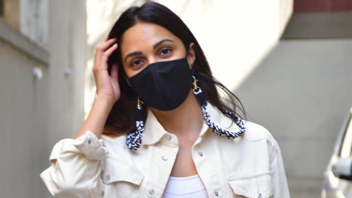 Kiara Advani and Shashank Khaitan spotted at Dharma office in Bandra