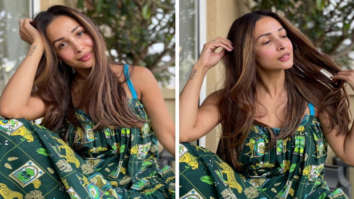 Malaika Arora’s green printed maxi dress is affordable and perfect for your brunch date