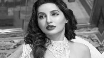 Nora Fatehi channels old school Bollywood charm donning Abu Jani and Sandeep Khosla attire