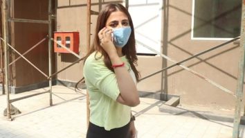 Nupur Sanon spotted at Gym