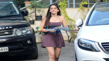 Photos: Alaya F spotted at dance class in Andheri