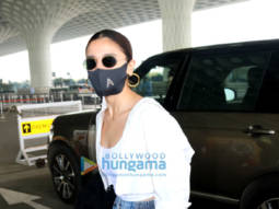 Photos: Alia Bhatt, Falguni Pathak and Warina Hussain snapped at the airport