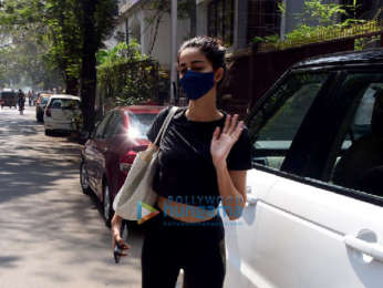 Photos: Ananya Panday spotted at Anshuka Yoga in Bandra