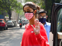 Photos: Ananya Panday spotted at a yoga studio